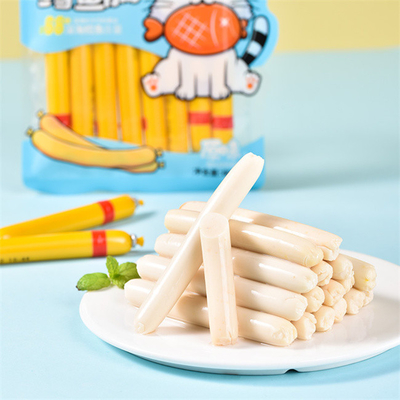 Groothandel Custom Logo Printing PVDC Plastic Sausage Casing Film Voor Sausages